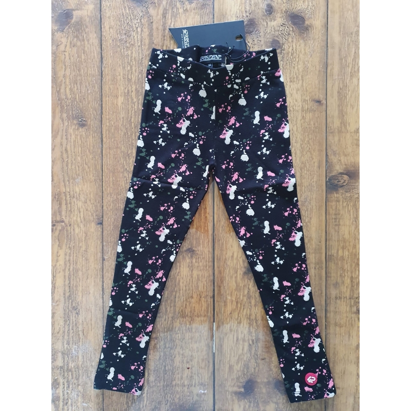 4President legging Willa kids black AOP