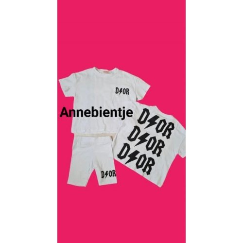 Girls Lightning set - white 
