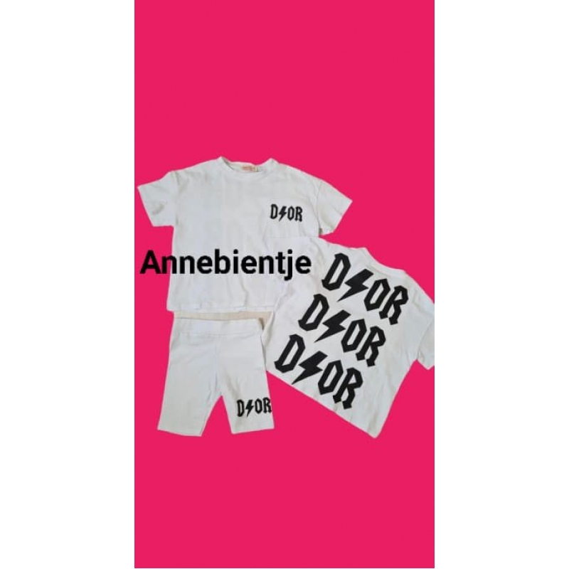 Girls Lightning set - white 