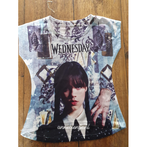 Wednesday t/shirt meisje