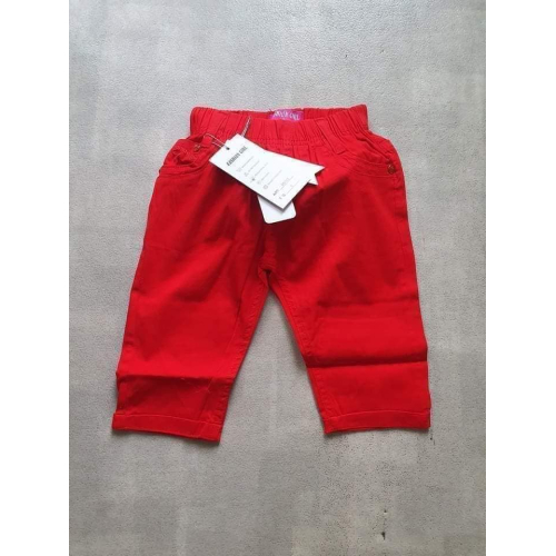 Rood capri broek voor meisjes
