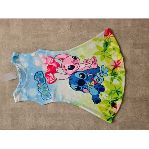 Stitch zomerjurkje groen