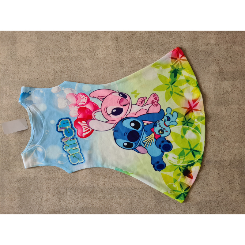 Stitch zomerjurkje groen