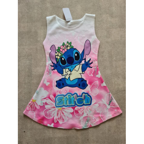 Stitch zomerjurkje rose