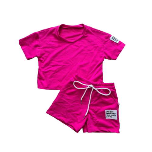  Jogging Set  Fuchsia 