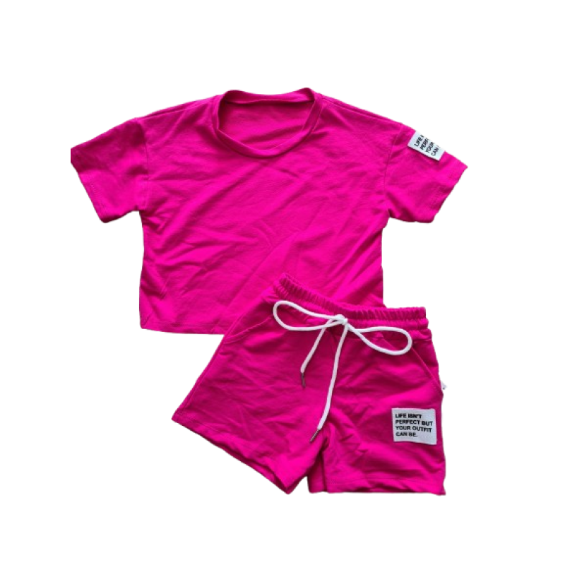  Jogging Set  Fuchsia 