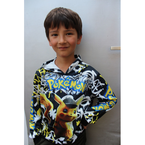 Pokemon hoodie Zwart/Geel 