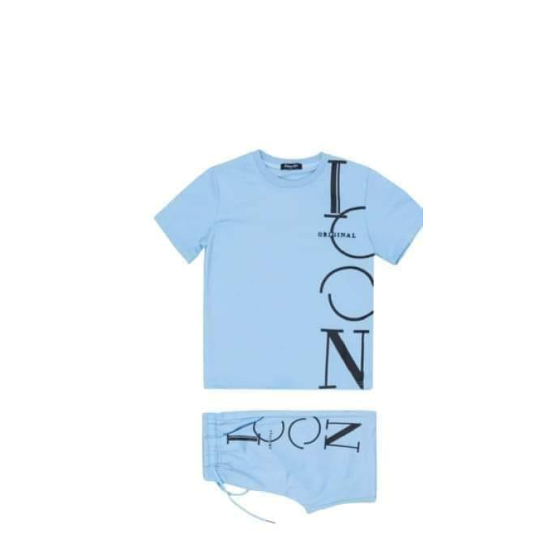 Twee delige setje Icon Blauw