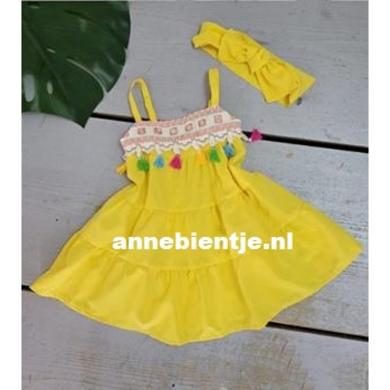 ZOMERS JURKJE IBIZA LOOK “GEEL”