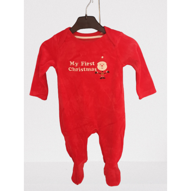 My first Christmas baby onesie 